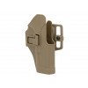 QUICK-DRAW PISTOL HOLSTER WITH LOCKING MECHANISM FOR G. SERIES - TAN