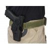 QUICK-DRAW PISTOL HOLSTER WITH LOCKING MECHANISM FOR G. SERIES - TAN