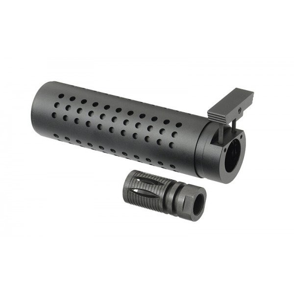 DUMMY SOUND SUPPRESSOR W/FLASH HIDER (SHORT VERSION) [BD]