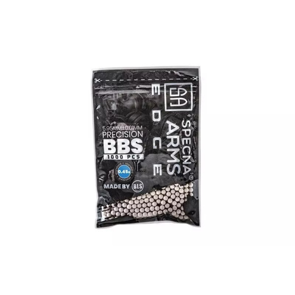 0.45g Specna Arms EDGE™ Precision BBs - 1000BBs - White