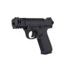 Страйкбольний пістолет Action Army AAP01C Shinobi GBB Full/Semi Auto чорний