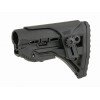 SLEEK BUTTSTOCK W/ CHEEK REST FOR M4/M16 - BLACK [CASTELLAN]