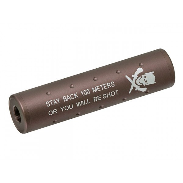 130 MM SF TYPE SILENCER - BROWN [BD]