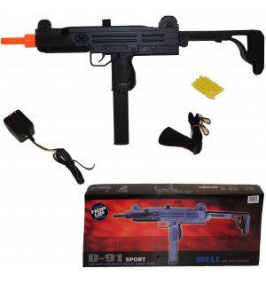Страйкбольній ПК well d91 uzi - aeg automatic electric airsoft gun