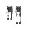 ADJUSTABLE BIPOD FOR HAND GUARDS - BLACK [ACM]