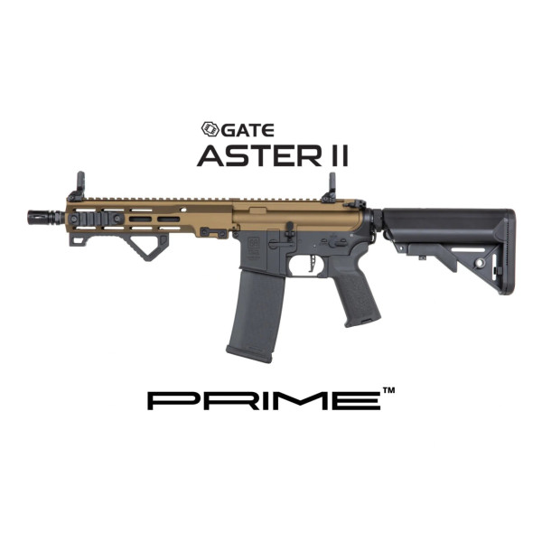 Страйкбольна штурмова гвинтівка Specna Arms SA-P23 Prime™ BLDC™ Aster II ETU Chaos Bronze