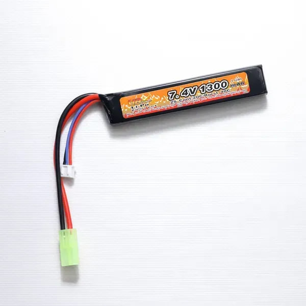 Акумулятор VBPower 7.4V 1300mAh 20C LiPo Stick