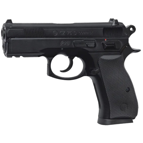 Пістолет страйкбольний ASG CZ 75D Compact Green Gas