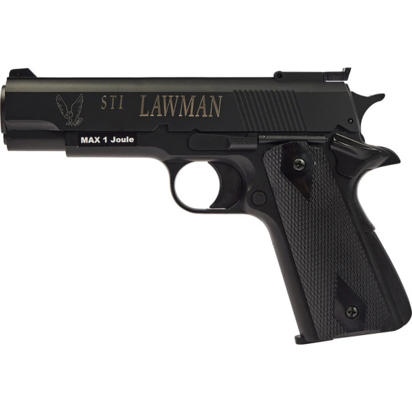 Пістолет страйкбольний ASG STI Lawman Green Gas
