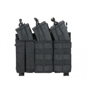 Buckle Up Triple AK Mag/Pistol Pouch Panel - Black