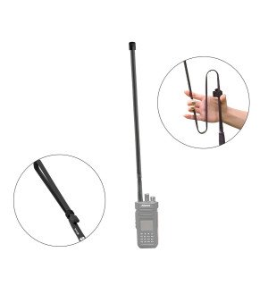 Антена тактична Retevis 73см SMA-F Dual Band 144/430Mhz для рацій Baofeng 