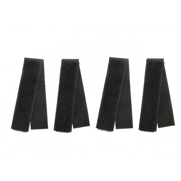 MOLLE Strips for ID Patches - Black [8FIELDS]