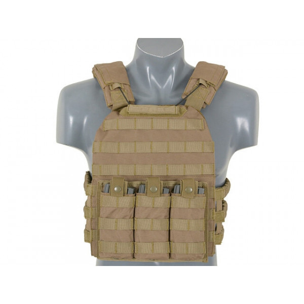 First Defense Plate Carrier - Coyote [8FIELDS]