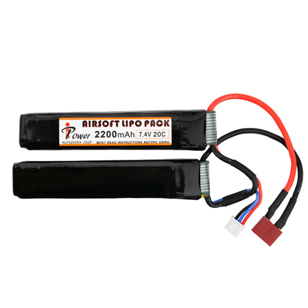 Battery Li-Po 2200mAh 7,4V 20C - Deans [IPower]
