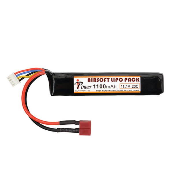 Battery Li-Po 1100mAh 11,1V 20C - Deans [IPower]