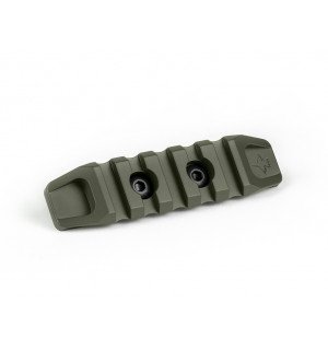 CRC 9021 рейка Пікатінні на 5 слотів із кріпленням M-LOK ODGreen CRC 9021 рейка Пікатінні на 5 слотів із кріпленням M-LOK ODGreen