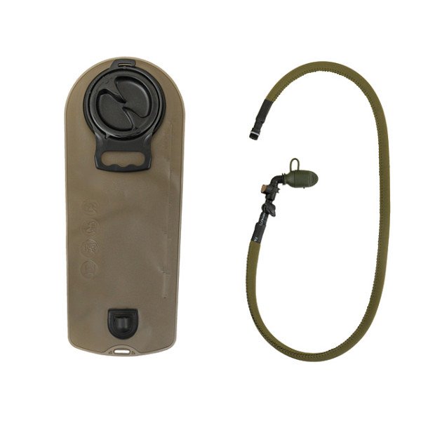 2.5L Hydration Reservoir Bladder with Bite Valve - Olive