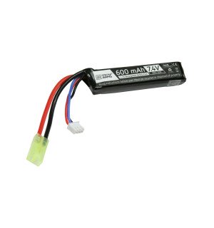 Акумулятор літій-полімерний 7.4V 600mAh, 20–40C, для PDW, Тамія міні [Specna Arms]