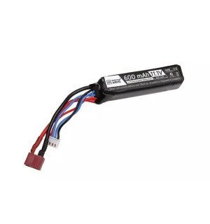 LiPo 11.1V 600mAh 20/40C Battery for PDW - T-Connect (Deans)