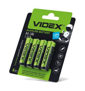 Батарейка Videx LR6, AA