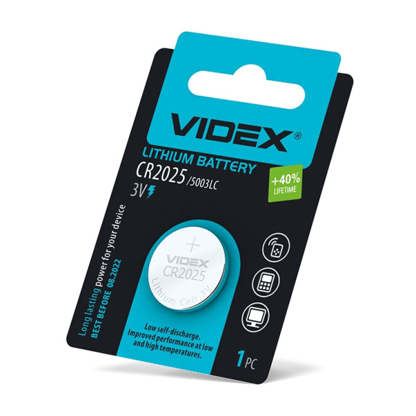 Батарейка Videx CR 2025