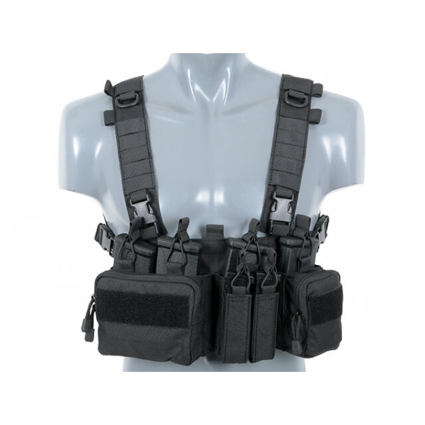 Buckle Up Recce/Sniper Chest Rig - Black [8FIELDS]