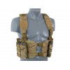 SPLIT FRONT CHEST HARNESS - MULTICAMO [8FIELDS]