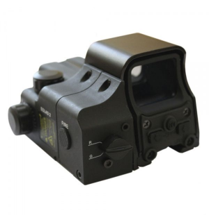 Коліматорний приціл EoTech 550 + ЛЦУ Eolad 2 - чорні