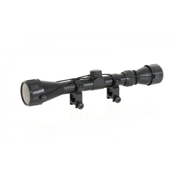 Оптичний приціл SCOPE 3-9X40 з HIGH MOUNT RINGS [PCS]