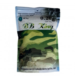 Кулі BBKing 0,20g, 1 kg Кулі BBKing 0,20g, 1 kg