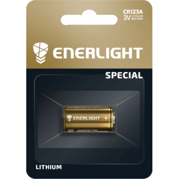 БАТАРЕЙКА ENERLIGHT LITHIUM CR 123A 1 шт