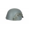 MICH 2000 helmet replica with rails- Grey [ULTIMATE TACTICAL]