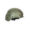 MICH 2000 helmet replica with rails- Olive drab [ULTIMATE TACTICAL]