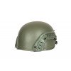 MICH 2000 helmet replica with rails- Olive drab [ULTIMATE TACTICAL]