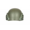 MICH 2000 helmet replica with rails- Olive drab [ULTIMATE TACTICAL]