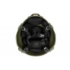 MICH 2000 helmet replica with rails- Olive drab [ULTIMATE TACTICAL]