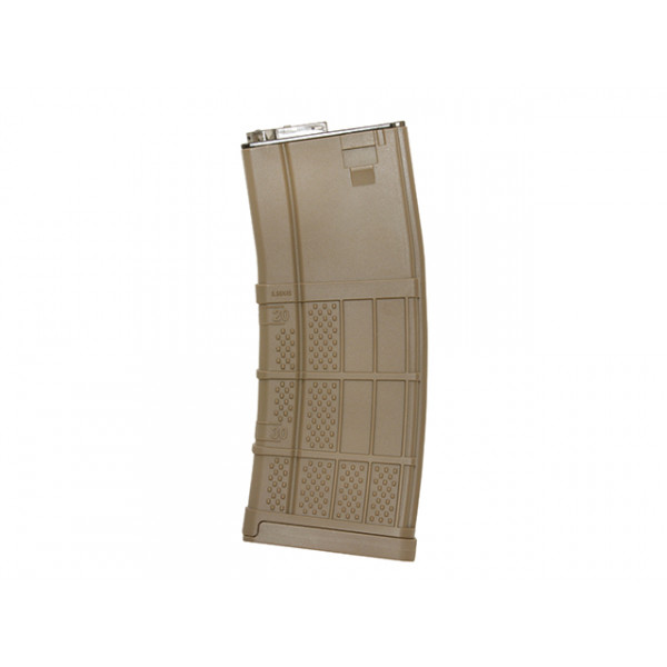 120rd ADVANCED POLYMER MID-CAP AR-15/M4 MAGAZINE - DARK EARTH [KUBLAI]