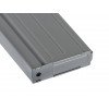150rd SR25/AR10 rifle steel magazine - Battle Worn [A&K]