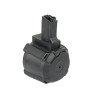 1200rd Electric Drum Magazine for MP5 - Black [BattleAxe]