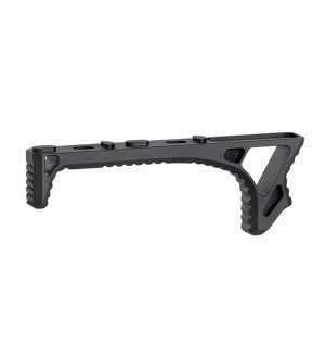 MULTI-FUNCTIONAL ANGLED FOREGRIP/HANDSTOP FOR KEY-MOD HANDGUARD - BLACK [CASTELLAN]