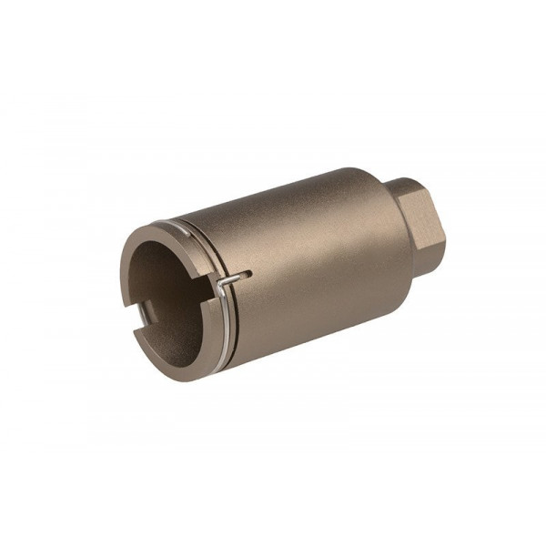 SKULL FROG MINI GAS CONCENTRAING FLASH HIDER - TAN [ELEMENT]