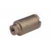 SKULL FROG MINI GAS CONCENTRAING FLASH HIDER - TAN [ELEMENT]