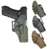 QUICKLY PISTOL HOLSTER WITH LOCKING MECHANISM FOR G.17 - OLIVE [CS]