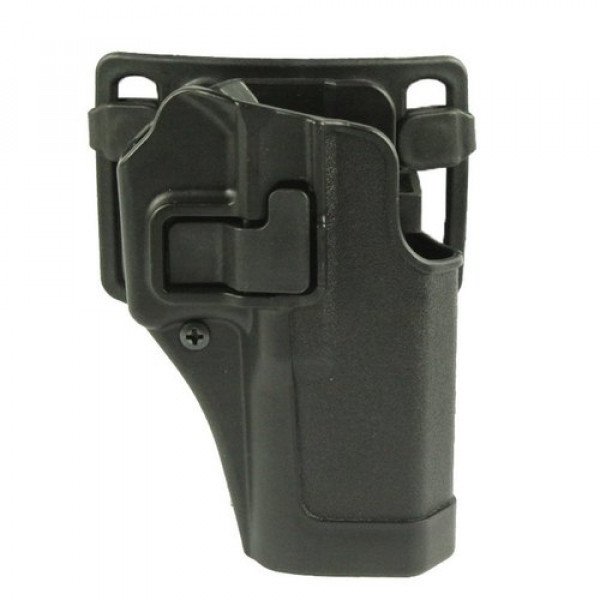 QUICKLY PISTOL HOLSTER WITH LOCKING MECHANISM FOR G.17 - OLIVE [CS]