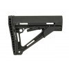 ERGONOMIC TACTICAL STOCK MOD.1 RUBBER Butt-Pad - BLACK [BIG DRAGON]