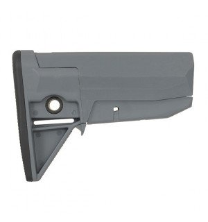 STOCK AR-15/M4 - GREY [BattleAxe]