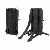 TACTICAL HYDRATION CARRIER MOLLE W/STRAPS - BLACK [8FIELDS]