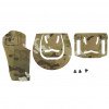 QUICKLY PISTOL HOLSTER WITH LOCKING MECHANISM FOR 1911 - MULTICAM [EM]