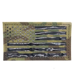 ПВХ ПАТЧ USA FLAG - MULTICAM [EM]