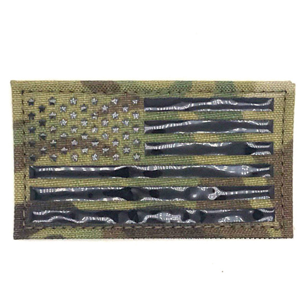 ПВХ ПАТЧ USA FLAG - MULTICAM [EM]